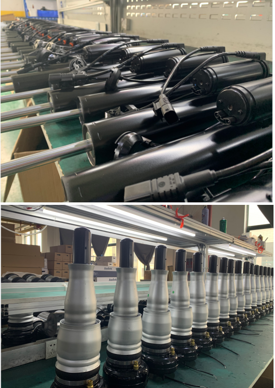 37107915953 37107915954 Air Suspension Front Shock Strut For BMW G11