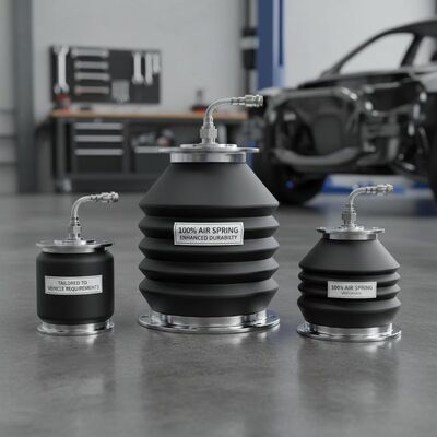 acheter Sac de suspension pneumatique 100 % à ressort pneumatique en plusieurs tailles adaptées aux exigences du véhicule pour une durabilité accrue fabrication en ligne
