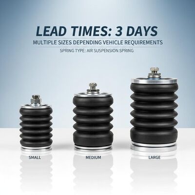 Lead Times 3 Days Air Suspension Spring Bag Multiple Sizes Depending Vehicle Requirements Spring Type Air Suspension Spring